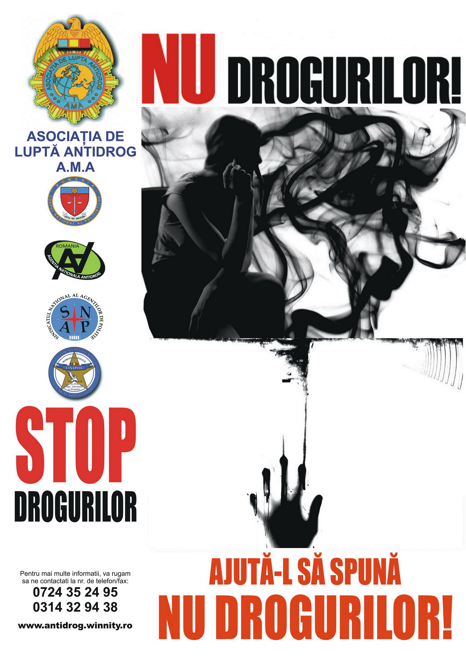 Afis Campanie Antidrog AMA